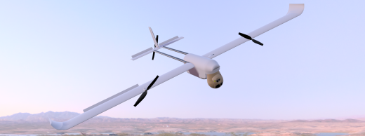 用于监视的垂直起降无人机缩略图